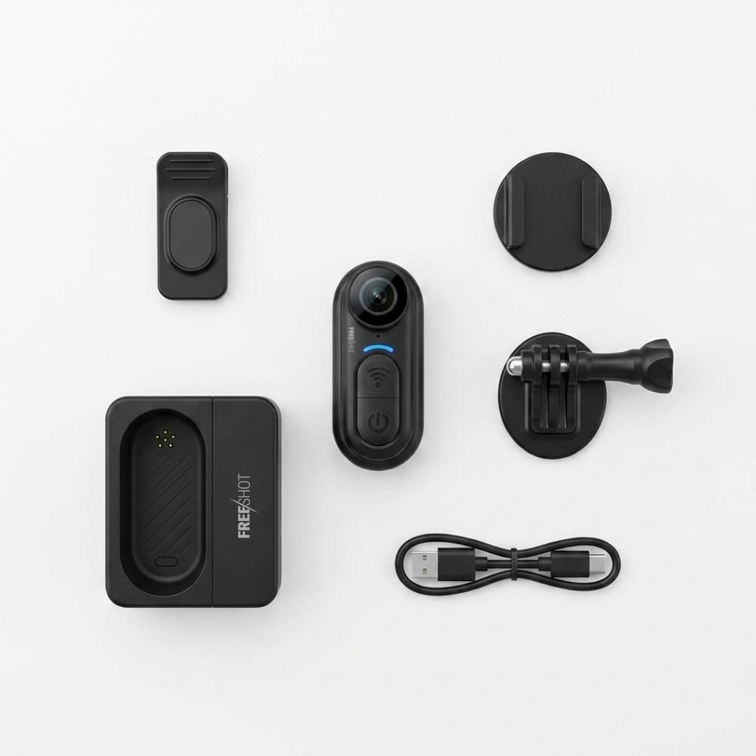 Freeshot™ 2.0 - 4K Wearable Camera