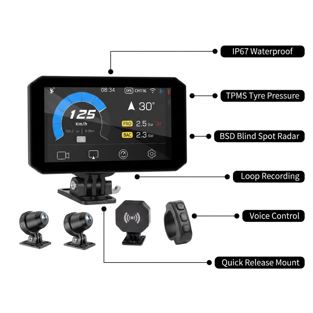 Freeshot - Motorcycle Smart Display