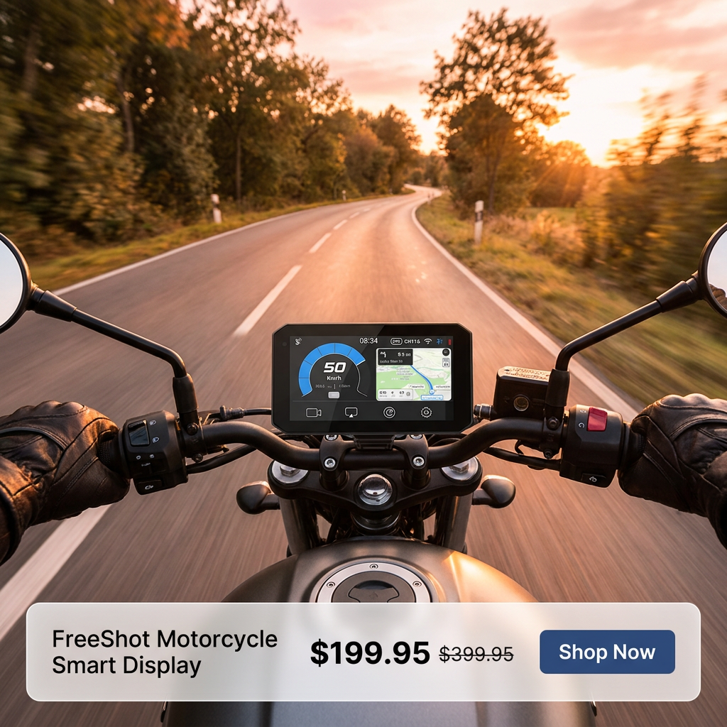 Freeshot - Motorcycle Smart Display