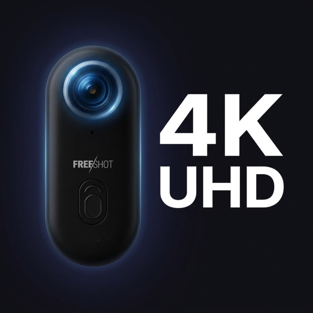 Freeshot™ - 4K Wearable Camera