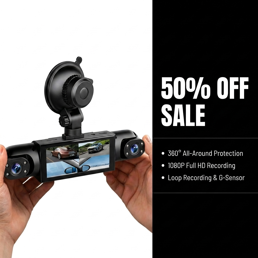 FreeShot™ - 360 Dash Cam